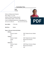 Prof. Mariam Degani Short CV - 18082023