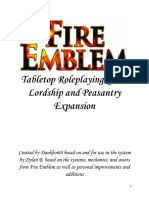 Lordship and Peasantry - Fire Emblem TTRPG