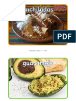 T T 25662 Mexican Food Display Photos Ver 6