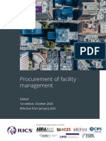 Procurement of Facility Management 1st Edition October 2020