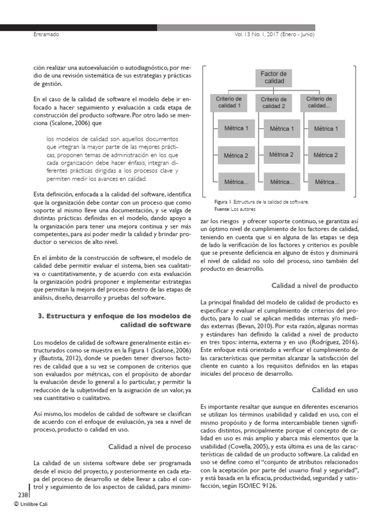 Modelos de Calidad en Software: Guía Completa | PDF | Software ...