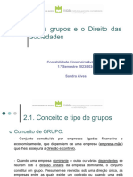 2.os Grupos e o Direito Das Sociedades