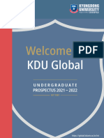 KDU Prospectus