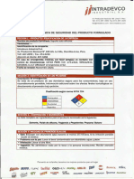 MSDS Silicona Auto Sapolio