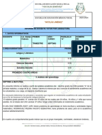 Matriz Informe de Junta - Docente