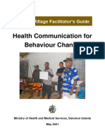 Communication For Behaviour Change