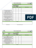 Check List ISO 9001-2015