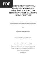 Combined Power System Planning and Policy Proposition For Future Electric Vehicle Charging Infrastructure