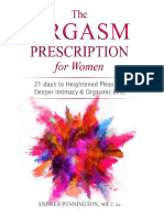 The Orgasm Prescription For Women - Andrea Pennington, MD, C.Ac