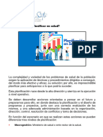 Por Qué Se Debe Planificar en Salud-Jennifer Soto