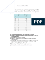 Tarea 2. Regresión Múltiple