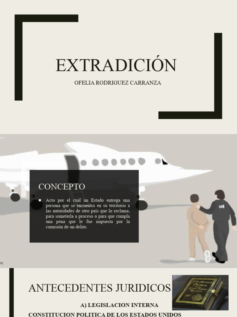 Extradición de Reos Políticos en México | PDF | Extradición | Castigos