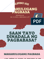 Makahulugang Pagbasa