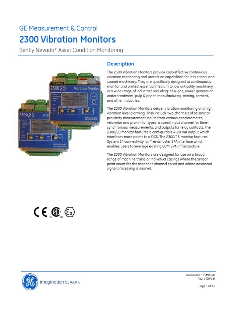 0 2300 Dual Channel Monitor Datasheet 105m0340l | PDF | Relay ...