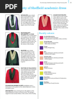 Academic Dress Examples