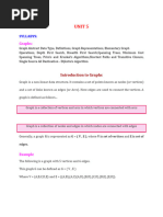 Ds Unit 5 (Graphs)