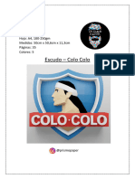 Colo Colo - Plantilla Papercraft