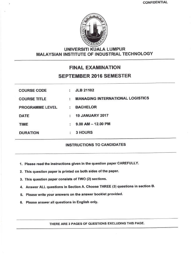 Managing International Logistics Pdf