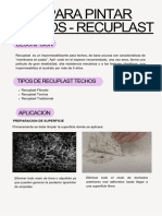 Techos Recuplast - Resumen