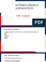 Aulão Gratuito - Raciocínio Lógico Matemático-Operações Com Conjuntos Aula 1 de 3 - Prof PDF