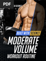 BWS Moderate Volume Workout Routine