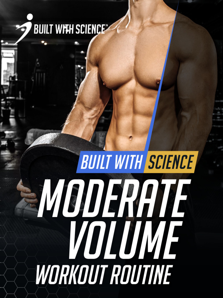 Moderate Volume Workout Plan | PDF | Foot | Limbs (Anatomy)