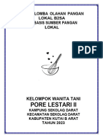 Lomba Masak KWT Pore Lestari 2