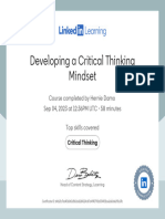 CertificateOfCompletion_Developing a Critical Thinking Mindset