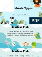 Vertebrates Types