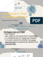 Chi-Square Test of Independence