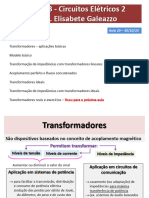 Aula 20 Transformadores Lineares Ideais Reais Apos Aula 2023