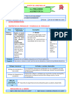 1º E8 S3 Sesión D3 CT La Pirámide Alimenticia