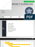 IC Multiple Project Dashboard 10689 PowerPoint