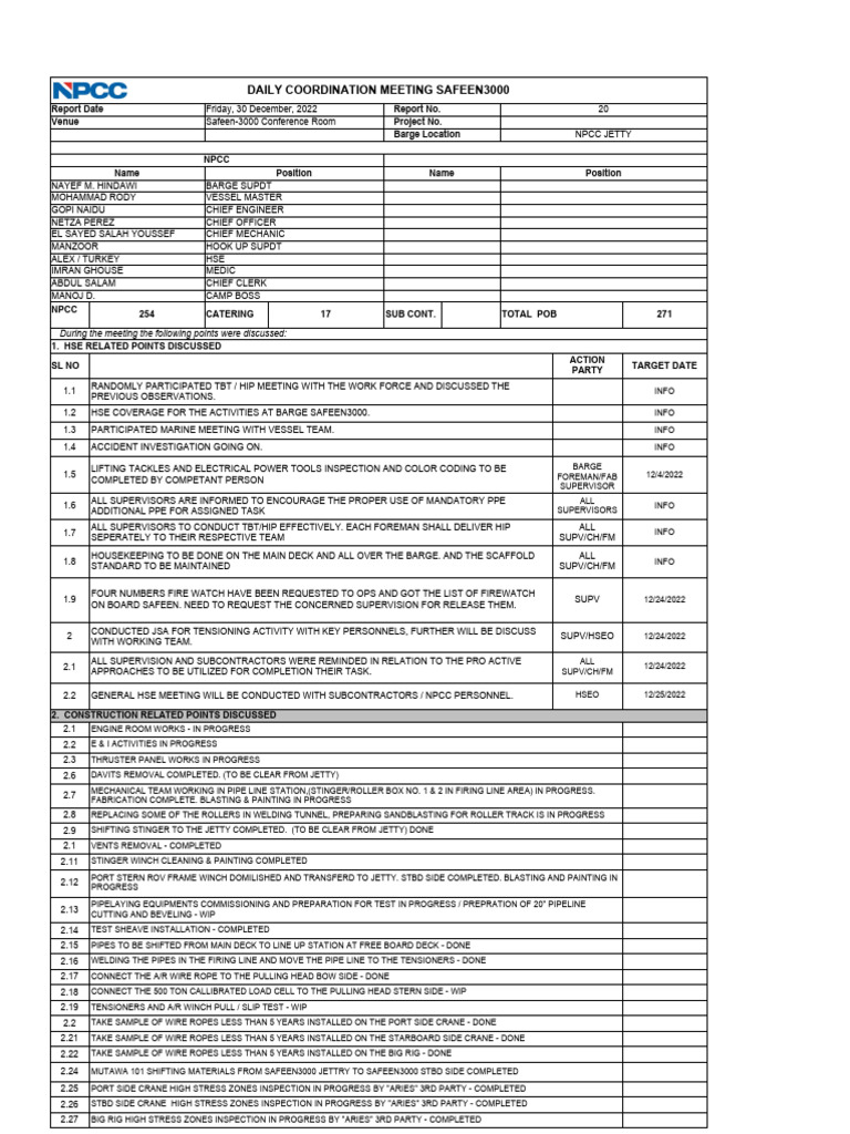 DCM 30-12-2022 | PDF | Crane (Machine) | Manufactured Goods