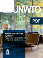 2015 Hotel Classification Systems Recurrence of Criteria in 4 and 5 Stars Hotels