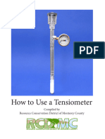How To Use Tensiometer English Reader Final
