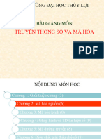 Truyền thông số và mã hoá