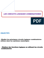 Chapitre 3-1 Circuits Logiques Combinatoire