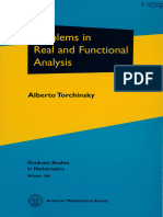 (Graduate Studies in Mathematics) Alberto Torchinsky - Problems in Real and Functional Analysis-American Mathematical Society (2015)