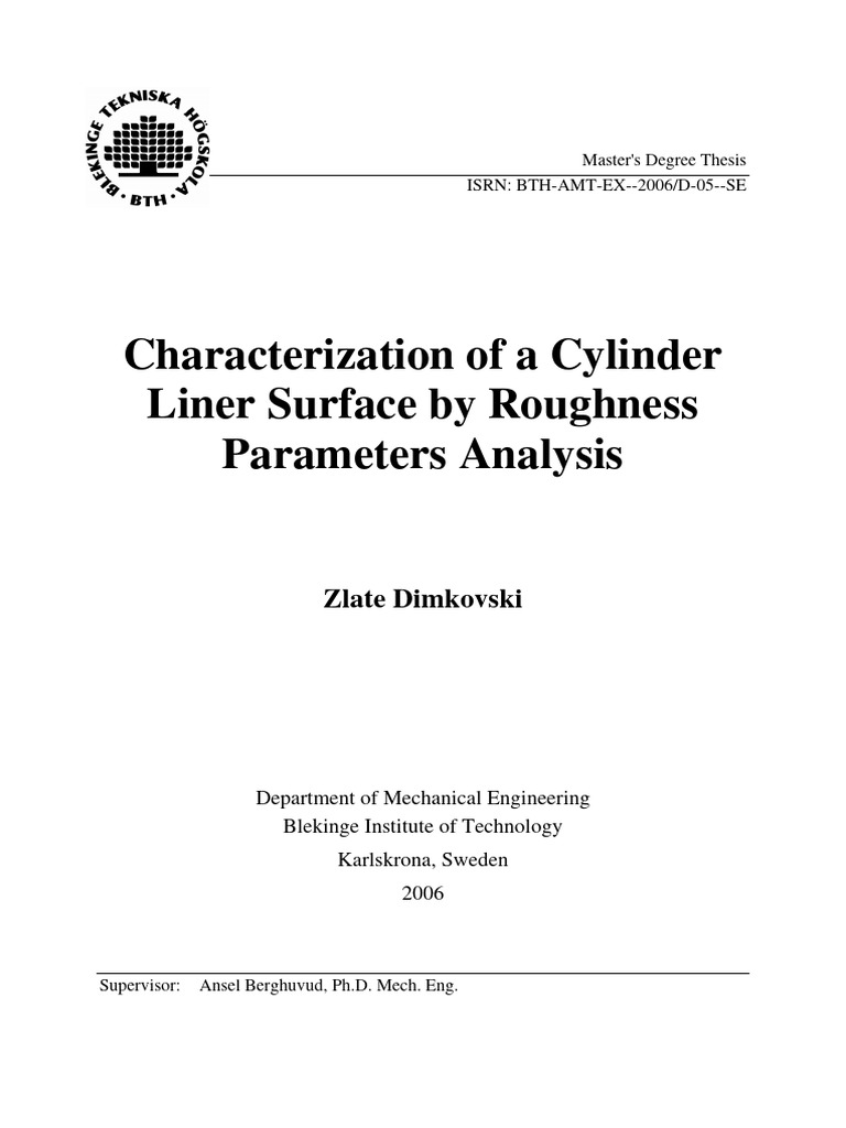 Full Text 01 PDF Surface Roughness Low Pass Filter
