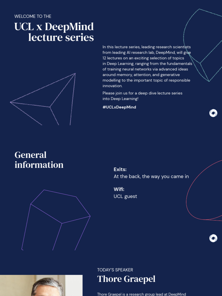 Deep Learning Lecture Series by DeepMind | PDF | Deep Learning ...