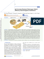 Superhydrophobic and Corrosion-Resistant Elect