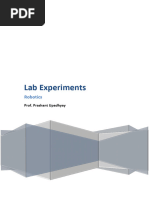 Lab Experiments: Robotics