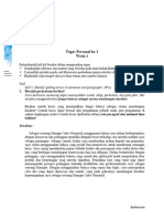 Tugas Personal Ke-1 Week 2: Nama: Wiwi Zulianti Nik: 2602284141