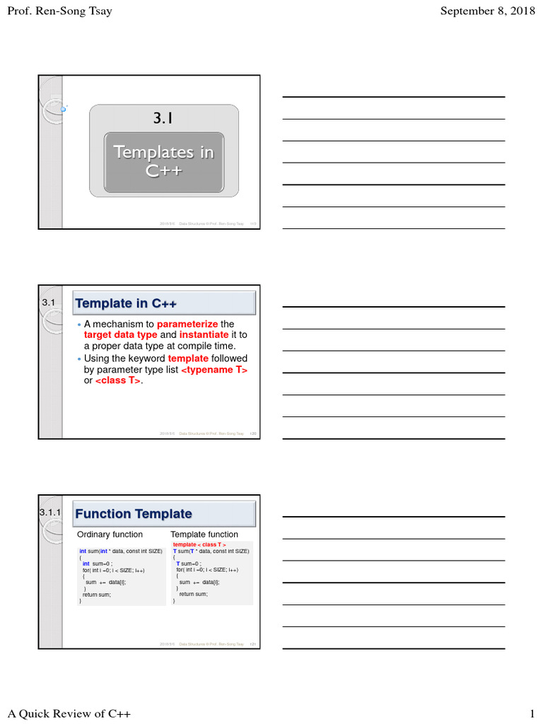 C++ Templates and Class Bag Overview | PDF | C++ | Computing