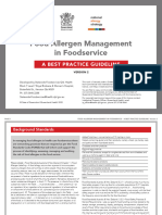 Food Allergen Best Practice Guidelines