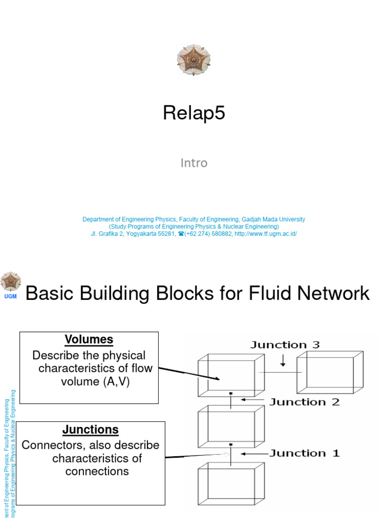 RELAP5 Tutorial for Fluid Systems | PDF | Fluid Dynamics | Pressure