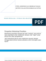 03 Pengertian Metpen, Berfikir, Dan Bersikap Ilmiah, Serta Urgensi Metpen Dalam Pengembangan Iptek