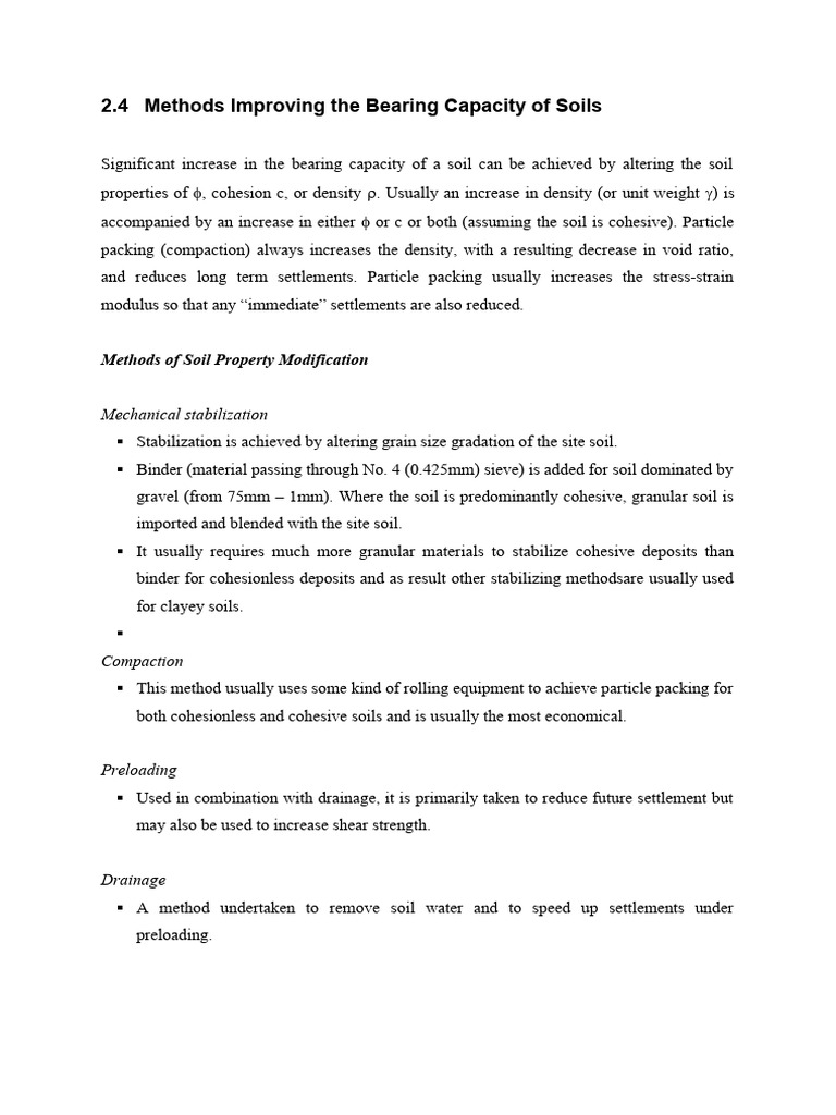 Soil Stabilization Download Free Pdf Soil Chemistry