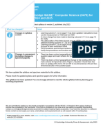 2023 2025 Syllabus Update